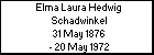 Elma Laura Hedwig Schadwinkel