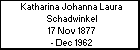 Katharina Johanna Laura Schadwinkel