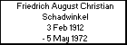 Friedrich August Christian Schadwinkel
