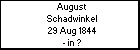 August Schadwinkel