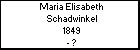 Maria Elisabeth Schadwinkel
