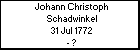 Johann Christoph Schadwinkel