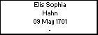 Elis Sophia Hahn