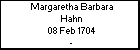 Margaretha Barbara Hahn