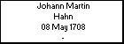 Johann Martin Hahn