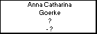 Anna Catharina Goerke