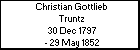 Christian Gottlieb Truntz