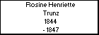 Rosine Henriette Trunz