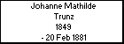 Johanne Mathilde Trunz