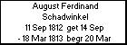August Ferdinand Schadwinkel