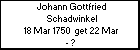 Johann Gottfried Schadwinkel