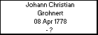 Johann Christian Grohnert