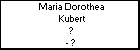 Maria Dorothea Kubert