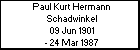 Paul Kurt Hermann Schadwinkel