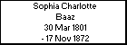 Sophia Charlotte Baaz