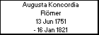 Augusta Koncordia R�mer