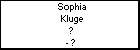 Sophia Kluge