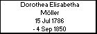 Dorothea Elisabetha M�ller