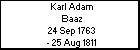 Karl Adam Baaz