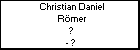 Christian Daniel R�mer