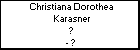 Christiana Dorothea Karasner