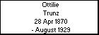 Ottilie Trunz