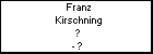 Franz Kirschning