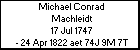 Michael Conrad Machleidt