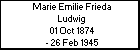 Marie Emilie Frieda Ludwig