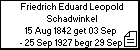Friedrich Eduard Leopold Schadwinkel