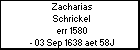 Zacharias Schrickel
