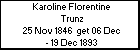 Karoline Florentine Trunz