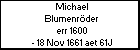 Michael Blumenrder