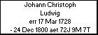 Johann Christoph Ludwig