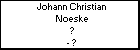 Johann Christian Noeske